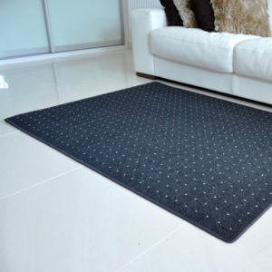 Kusový koberec UDINESE antracit 140 x 200 cm