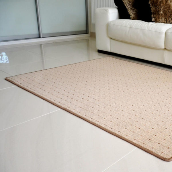 Kusový koberec UDINESE béžový 140 x 200 cm