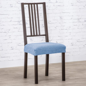 Super strečové potahy NIAGARA modrá židle 2 ks (40 x 40 cm)