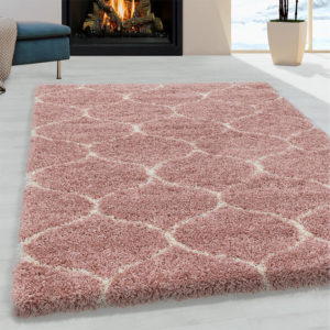 Kusový koberec SHAGGY Salsa růžový 120 x 170 cm
