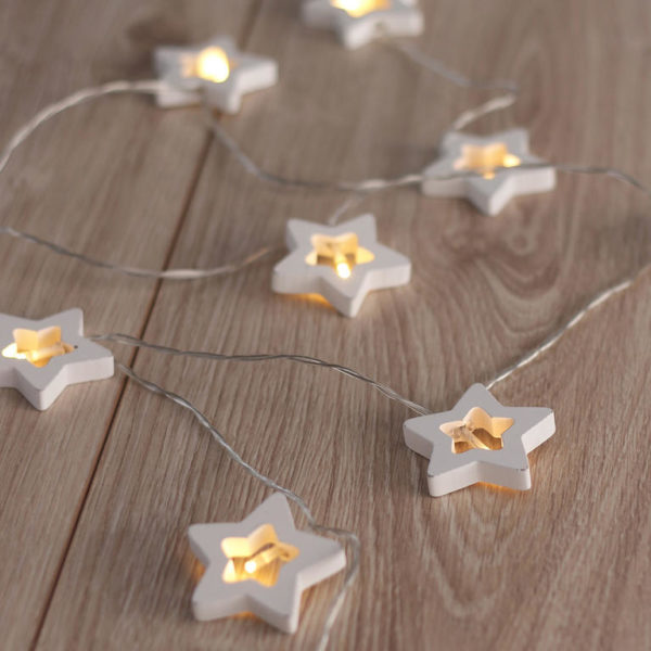 Světelný řetěz WOODENSTAR 10 LED 1