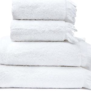Sada 2 bílých ručníků a 2 osušek ze 100% bavlny Bonami Selection