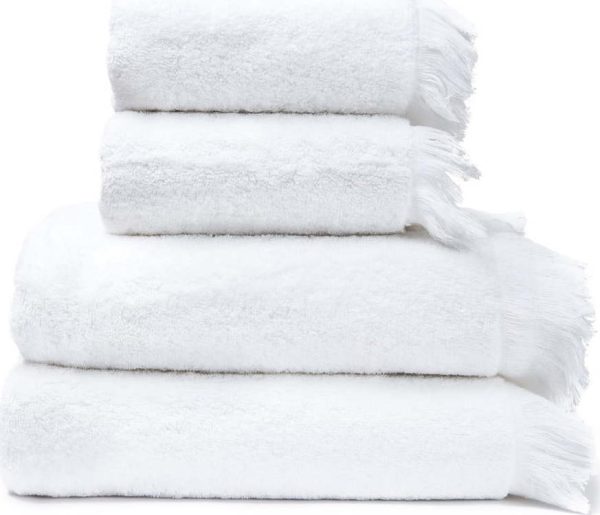 Sada 2 bílých ručníků a 2 osušek ze 100% bavlny Bonami Selection