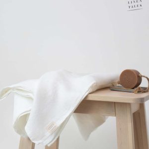 Bílý lněný ručník 125x75 cm - Linen Tales