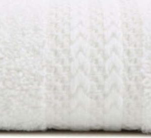 Bílý ručník z čisté bavlny Foutastic