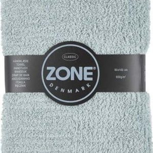 Šedo-zelený ručník Zone Classic