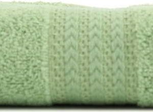 Zelený ručník z čisté bavlny Foutastic
