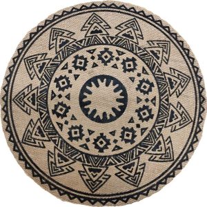 Látkové prostírání 2 ks ø 38 cm Mandala - JAHU collections