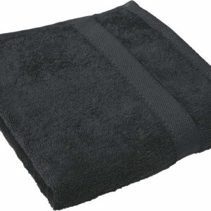 Černý ručník Tiseco Home Studio