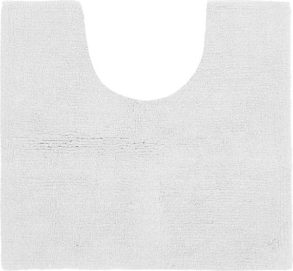Bílá koupelnová předložka 50x45 cm Riva - Tiseco Home Studio