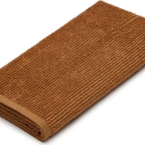 Hnědý bavlněný ručník 70x140 cm Yeni – Kave Home