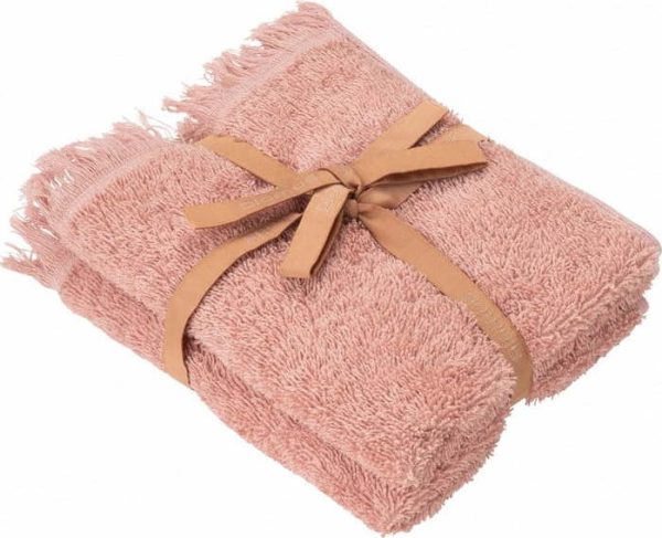 Růžové bavlněné ručníky v sadě 2 ks 30x50 cm FRINO – Blomus
