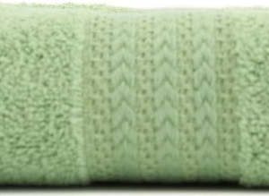 Zelený ručník z čisté bavlny Foutastic