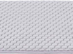 Bílá koupelnová předložka z paměťové pěny 50x80 cm Tundra – Wenko