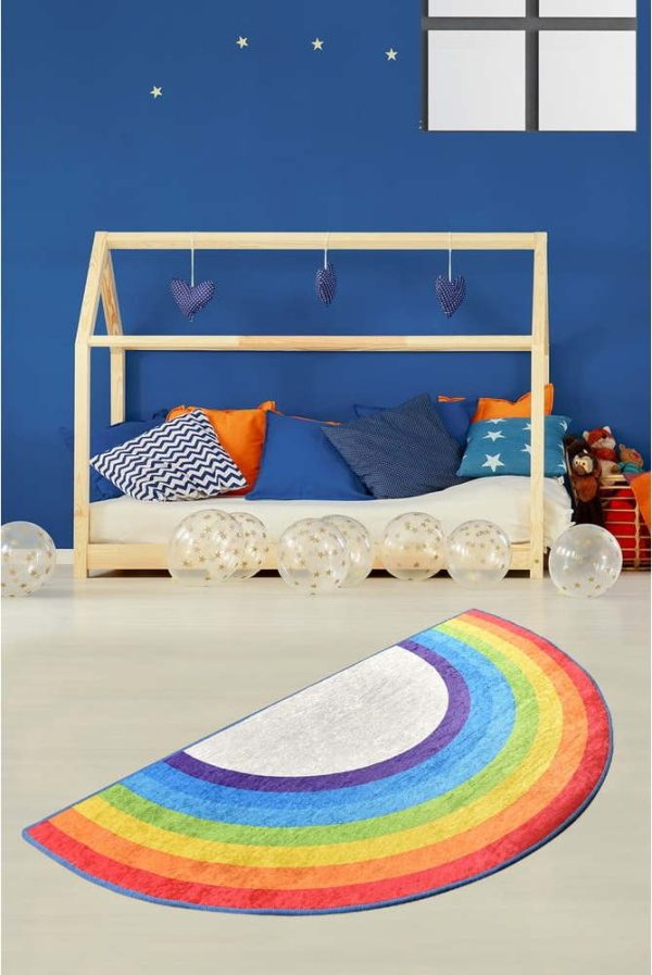 Dětský protiskluzový koberec Conceptum Hypnose Rainbow