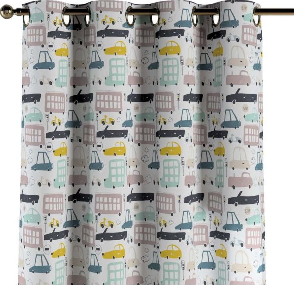 Dětský závěs 260x130 cm Magic - Yellow Tipi