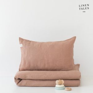 Lněné dětské povlečení do postýlky 100x140 cm – Linen Tales