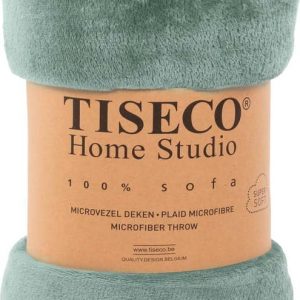 Zelená mikroplyšová deka Tiseco Home Studio