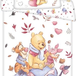 Bavlněné dětské povlečení do postýlky 100x135 cm Winnie the Pooh – Jerry Fabrics