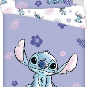 Bavlněné dětské povlečení na jednolůžko 140x200 cm Lilo and Stitch – Jerry Fabrics