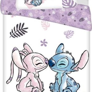 Bavlněné dětské povlečení na jednolůžko 140x200 cm Lilo and Stitch – Jerry Fabrics