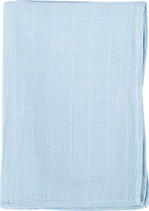 Modrá bavlněná dětská deka 120x120 cm Bebemarin – Mijolnir