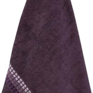 Tmavě fialový bavlněný ručník 50x100 cm Darwin – My House