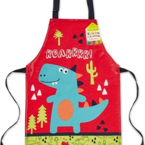 Bavlněná dětská zástěra Cooksmart ® Dinosaur
