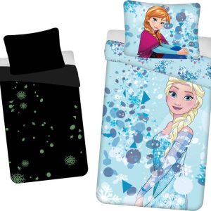 Dětské bavlněné povlečení se svítícím efektem Jerry Fabrics Frozen Glow