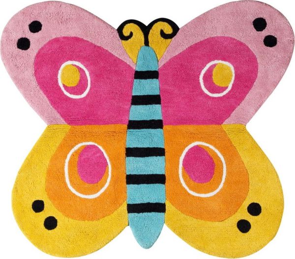 Dětský koberec 80x90 cm Butterfly – Premier Housewares