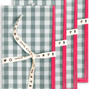 Textilní ubrousky v sadě 4 ks Vichy – Really Nice Things