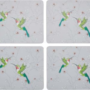 Korková prostírání v sadě 4 ks 29x21.5 cm Hummingbirds – Cooksmart ®