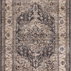 Antracitový koberec 200x290 cm Sovereign – Asiatic Carpets