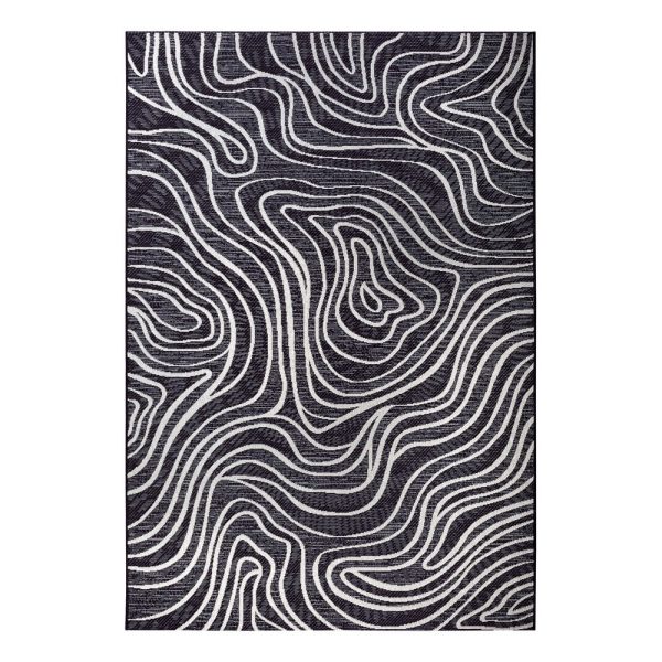 Antracitový venkovní koberec 194x290 cm – Elle Decoration