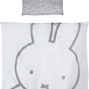 Bavlněné dětské povlečení do postýlky 80x80 cm Miffy – Roba