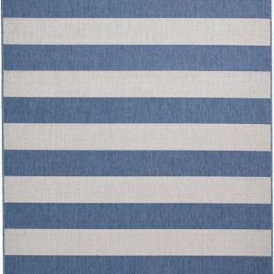 Béžovo-modrý venkovní koberec 170x120 cm Santa Monica - Think Rugs