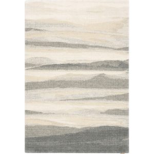 Béžovo-šedý vlněný koberec 133x190 cm Elidu – Agnella