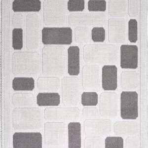 Béžový bavlněný koberec Vitaus Mozaik