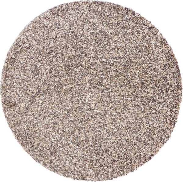 Béžový kulatý koberec ø 160 cm Shag – Hanse Home