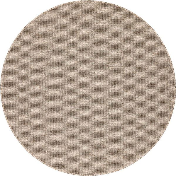 Béžový kulatý venkovní koberec ø 160 cm Vagabond™ - Narma