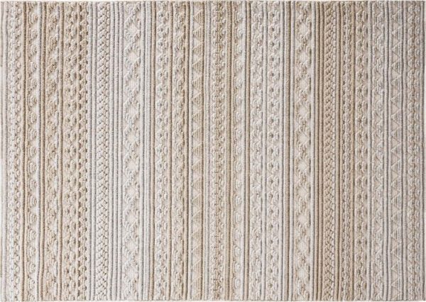 Béžový pratelný koberec 80x145 cm Lena – Webtappeti
