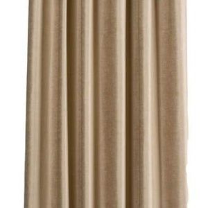 Béžový sametový závěs 140x260 cm Novara – Mendola Fabrics