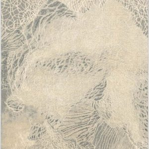 Béžový vlněný koberec 133x180 cm Dew – Agnella
