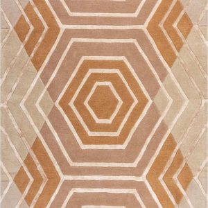 Béžový vlněný koberec Flair Rugs Harlow