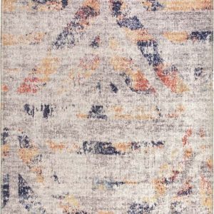 Bílo-béžový pratelný koberec běhoun 200x80 cm - Vitaus