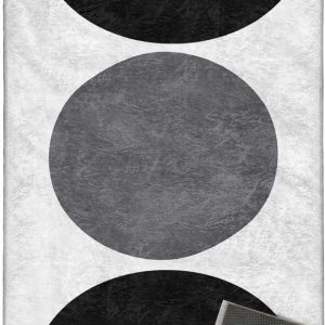 Bílo-černý koberec 160x230 cm – Mila Home