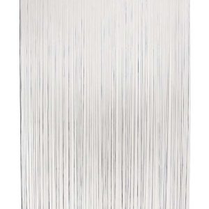 Černá záclona 140x285 cm String – Mendola Fabrics