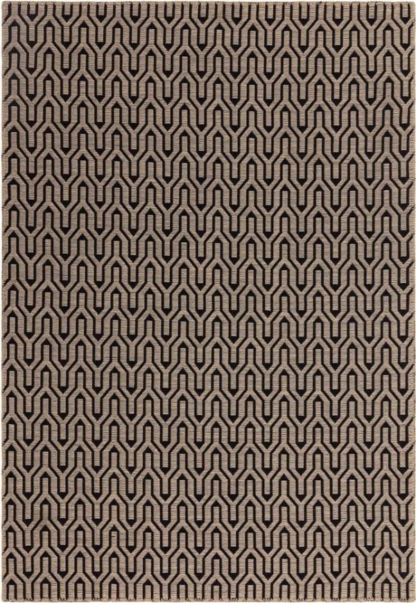Černo-béžový koberec 200x290 cm Global – Asiatic Carpets
