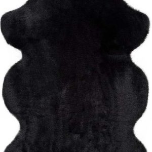Černý koberec Universal Fox Liso