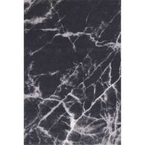 Černý vlněný koberec 133x180 cm Mirage – Agnella